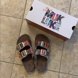 NWT MukLuks Slides
